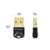 USB Bluetooth Adapter for Pc Bluetooth 5.4/ 5.3/ 5.1/ 5.0 Dongle 4