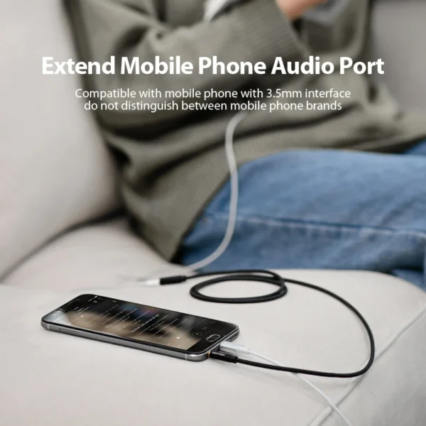 Vention Extension Cable Stereo 3.5 mm Jack Headphone Speaker Cable 4