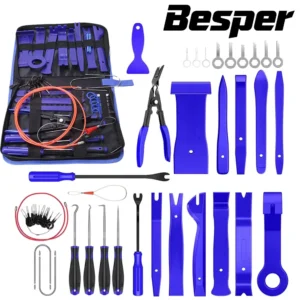 43pcs Hand Tool Set Pry Disassembly Tool Interior Door Clip Panel Trim Dashboard Removal Tool Kit Auto Car Opening Repair Tool 1