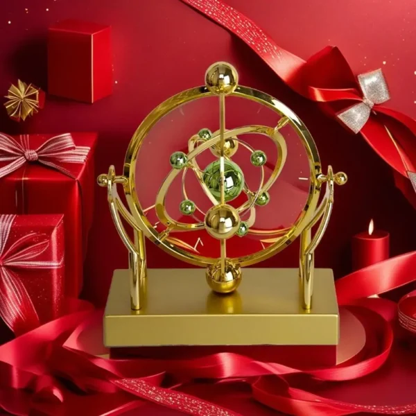 Celestial Orbit Pendulum Perpetual Motion Machine, Kinetic Art Desk Decor 5