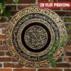 2D Flat Ayat Kursi Quranic Verse Islamic Wall Art 2