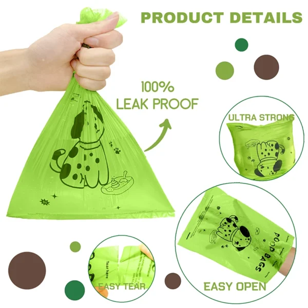 EPI Biodegradable Dog Poop Bags Lavender Scented 4