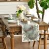 Eucalyptus Egg Easter Linen Table Runner 3