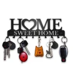 Metal Wall Mount Key Holder Sweet Home 1