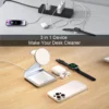Bonola Magnetic 3 in 1 Wireless Charger for iPhone 17/16/15/13/14/12 30W 3