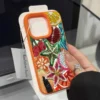 Retro Fruit Pattern Phone Case For iPhone 17 Pro Max 16 15 14 13 12 11 Pro Max 16e X XR XS Max 15 14 Plus Shockproof Soft Cover 1