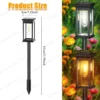 LED Solar Lights for Garden Yard Driveway - Automatic Pathway Lighting 6