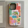 luxury Ins Ravyn Phone Case for iPhone 17 16 15 14 13 12 11 X XS XR XSMAX 7 8 Air Pro Max Plus Luxury Double-layer Back Cover 2