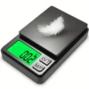 Precision Pocket Scale 1000g X 0.1g - Digital Gram, Ounces/Grains Scale with Backlit LCD 1