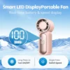 Mini Handheld Fan 3600mAh High-Speed Portable Turbo Pocket Fan for Outdoor Travel 2