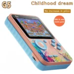 G5 500 In 1 MINI Video Game Handheld Game Players Portable Retro Video Console Boy 8 Bit Color LCD Screen Games 1