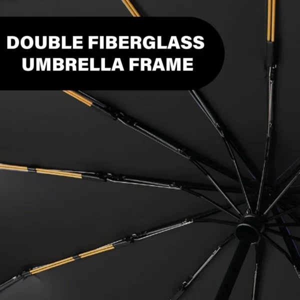 24 Bones 106cm Automatic Umbrella for Men and Women Outside Large Folding Rain 6
