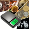 Precision Pocket Scale 1000g X 0.1g - Digital Gram, Ounces/Grains Scale with Backlit LCD 2