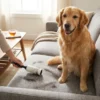 Reusable Lint Roller for Pet Hair - Sticky Adhesive Dust Remover for Furniture Clothes, Household Cleaning Tool with Handle (120 5