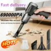 690000Pa Wireless Car Vacuum 2 Hours Quick Charge Wet Dry Dual-use Cleaner Cordless Handheld High-power Vacuum Cleaner 2026 1