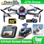 GT8 Drone 8K Pro HD Dual Cameras Screen Remote 5G WIFI Brushless Motor 1
