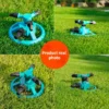 Sprinkler Nozzle 360 Degree Automatic Rotating Water Spray Garden Lawn 3