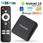 H96Max S905L3 4K HD Android 14 Smart TV Box USB 2.0 2.4G&5G Dual WiFi Support Google Voice Assistant TVBox Set Top Box 1
