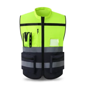 High Visibility Reflective Vest Working Clothes Motorcycle Cycling Sports Outdoor Reflective Safety Clothing Reflective Jacket 1
