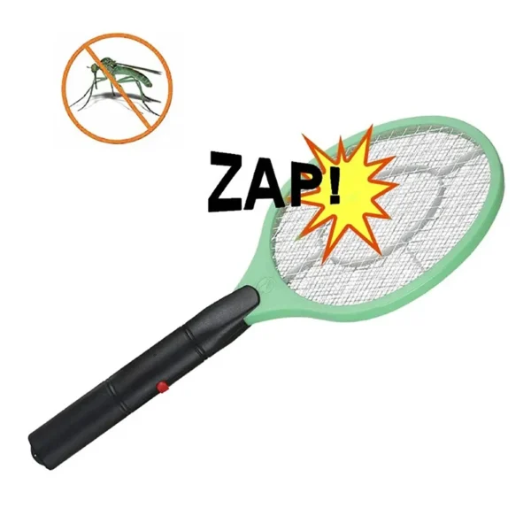 Electric Fly Insect Bug Zapper Bat Handheld Insect Fly Swatter Racket Portable Mosquitos Killer Pest Control For Bedroom Insects 4