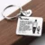 fathers day keychain with message