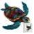 Sea Turtle Wooden jigsaw Puzzles, Unique Shaped Pieces