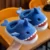 Winter Cotton Slippers Children Cute Shark Non-slip Soft Sole